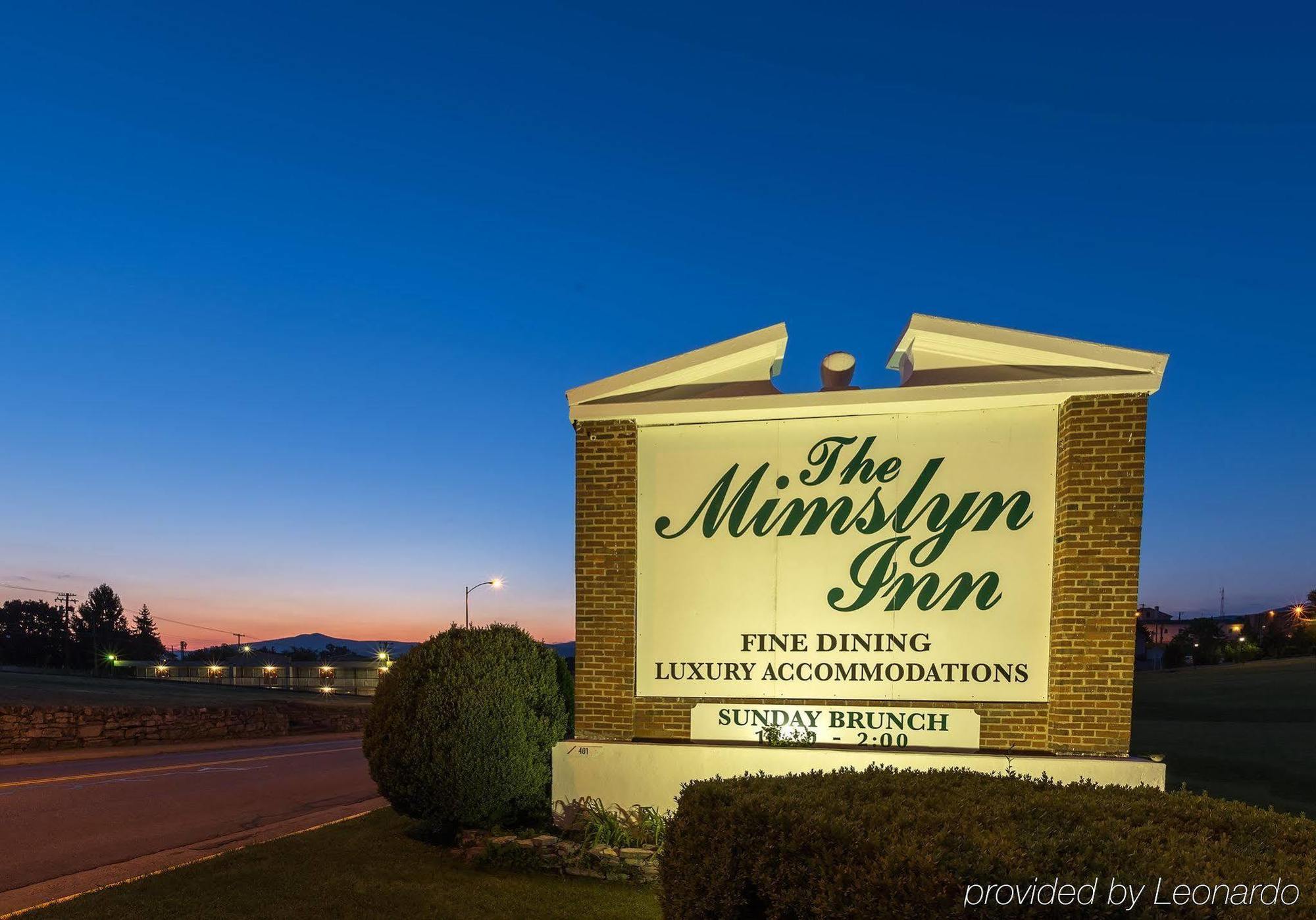 The Mimslyn Inn Luray Exterior foto